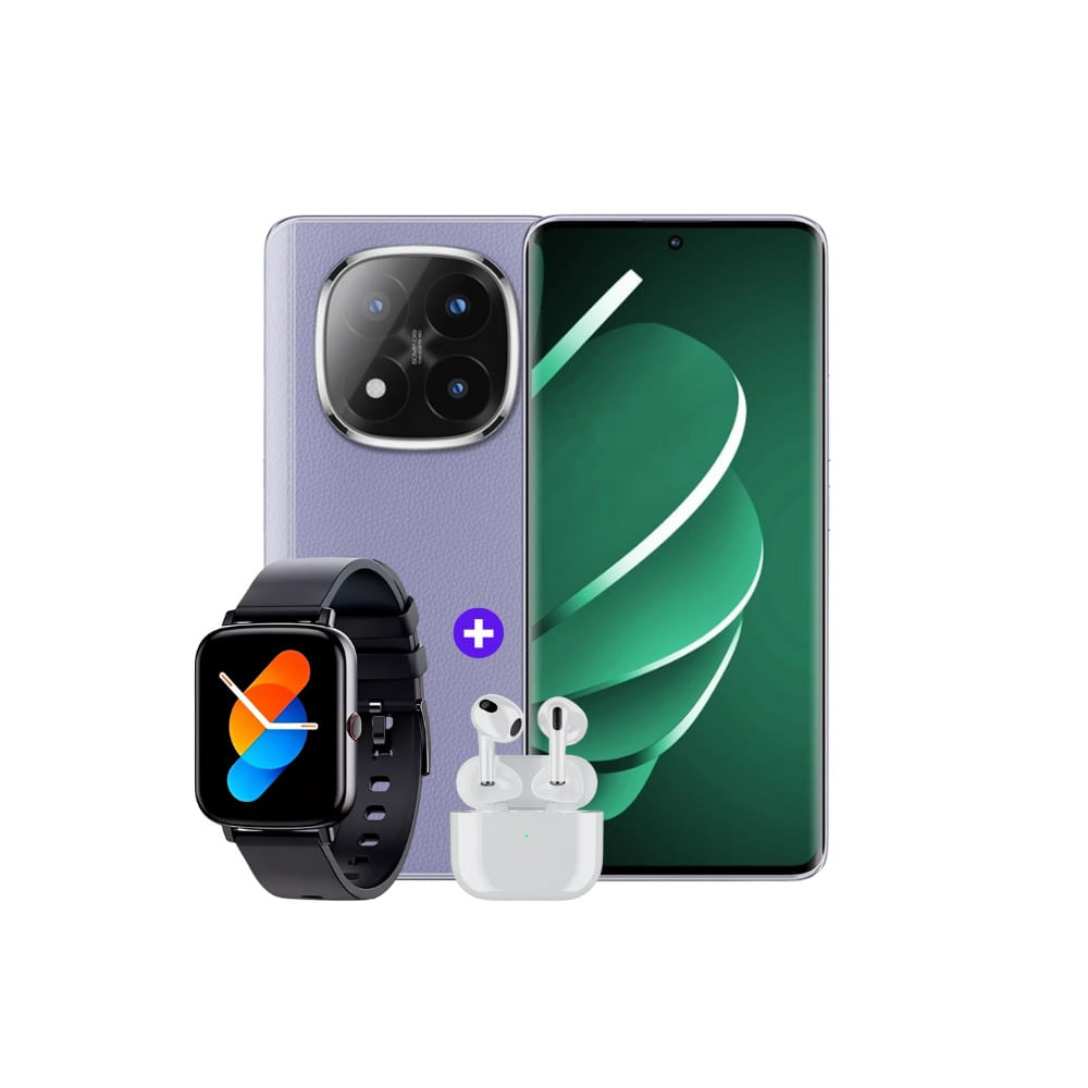 Xiaomi Redmi Note 14 Pro Plus 5g 512GB 12GB Púrpura + Smartwatch + Audifonos
