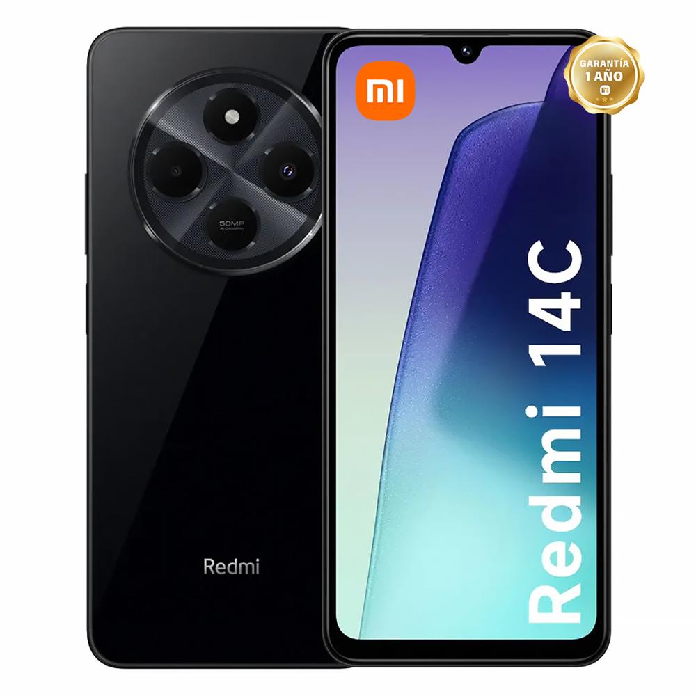 Celular Redmi 14C 4GB RAM +128GB ROM MIDNIGHT BLACK