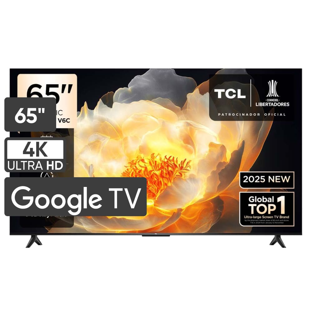 Televisor TCL LED 65" UHD 4K Smart TV 65V6C