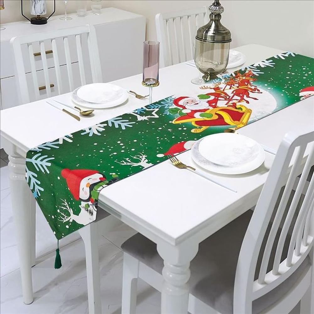Camino de Mesa Navideño 33x180 cm PAPA NOEL Nº5