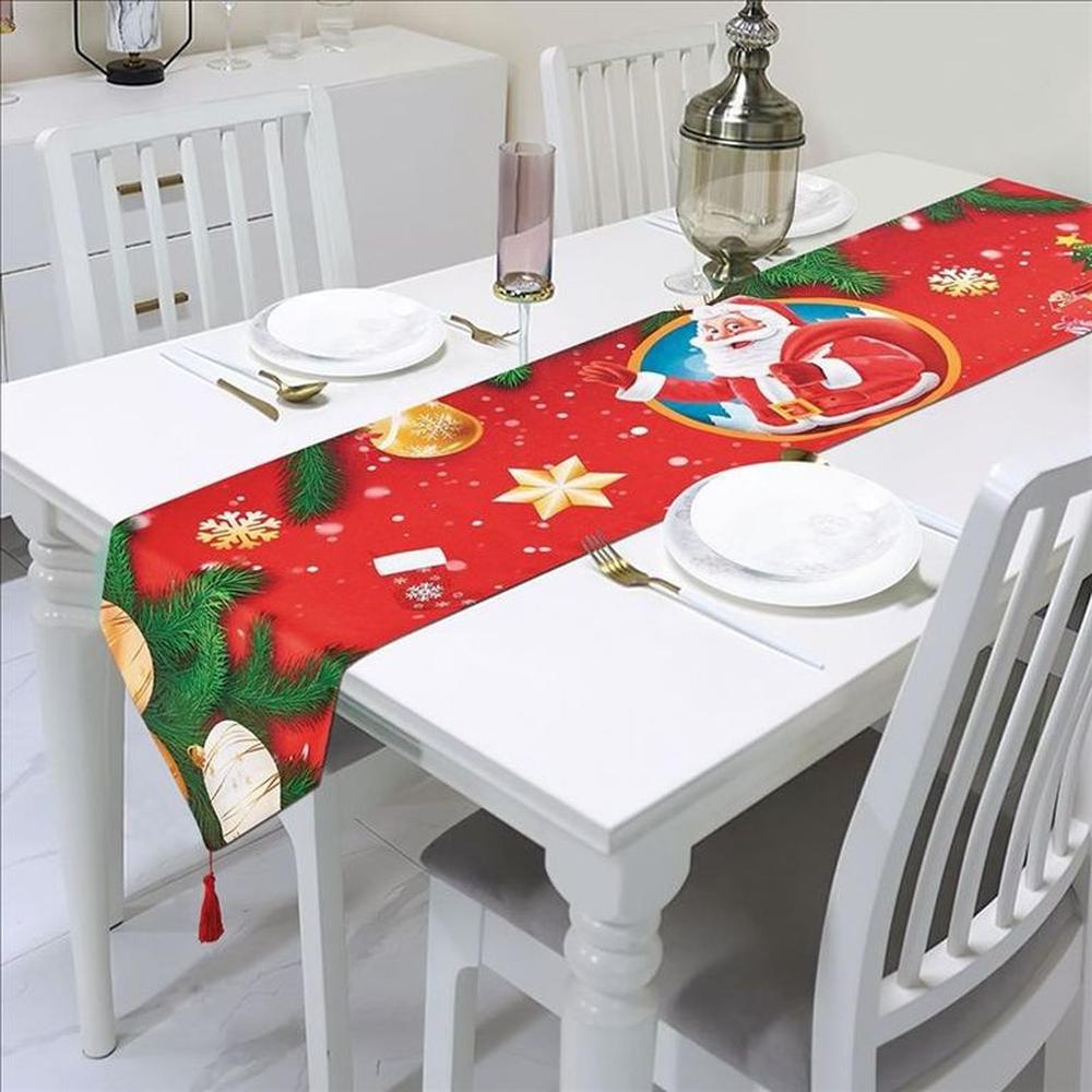Camino de Mesa Navideño 33x180 cm PAPA NOEL Nº6