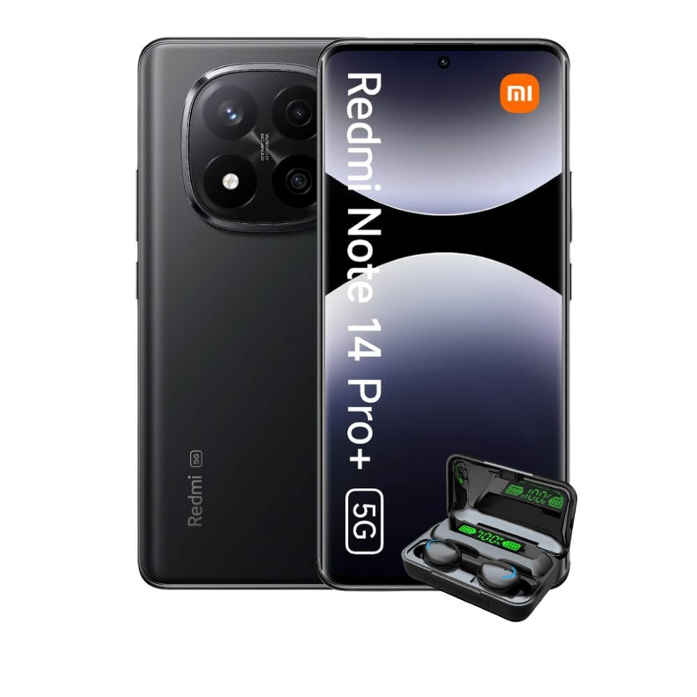 Celular Redmi Note 14 Pro Plus 5G 12 Ram-512Gb+ Audifono Inalambrico Regalo