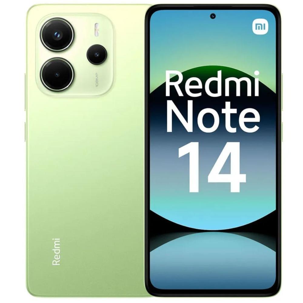 Celular Xiaomi Redmi Note 14 6GB RAM 128GB - Verde