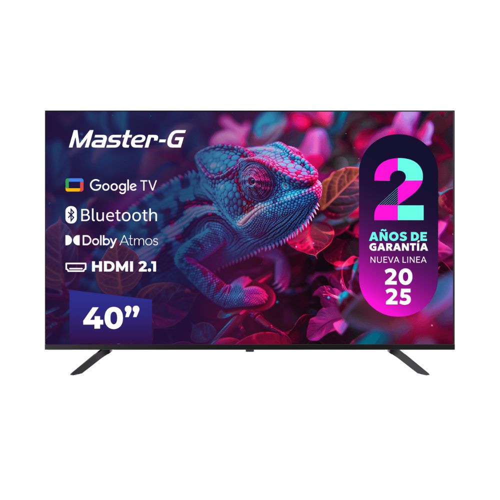 Televisor Smart Tv 40 Led Full HD Google TV Master G Garantía 2 años