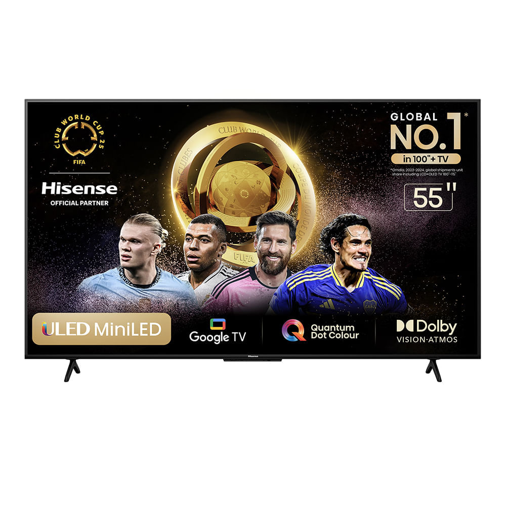 Televisor Hisense 55" 55U6N ULED MINI-LED 4K UHD Google Tv