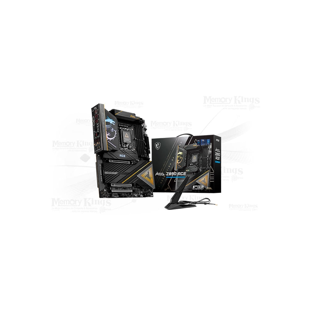 Placa Base Msi Meg Z890 Ace Atx, Chipset Intel Z890, Lga 1851, Hdmi, Alto Rendimiento