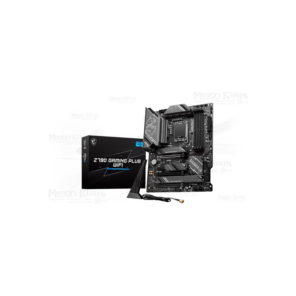 Placa Base Msi Z790 Gaming Plus Wifi Atx - Chipset Intel Z790, Lga1700, Hdmi Y Dp