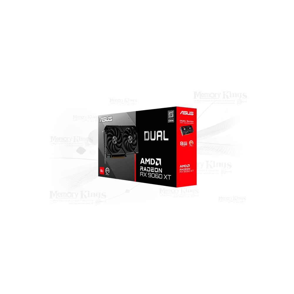 Asus Radeon Rx 9060 Xt 8Gb 128-Bit - Tarjeta Gráfica Dual Para Gaming De Alto Rendimiento