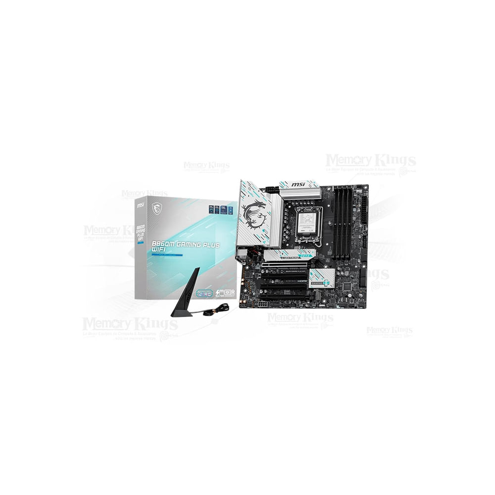 Placa Base Msi B860M Gaming Plus Wifi D5 Matx - Rendimiento Optimizado Para Gamers