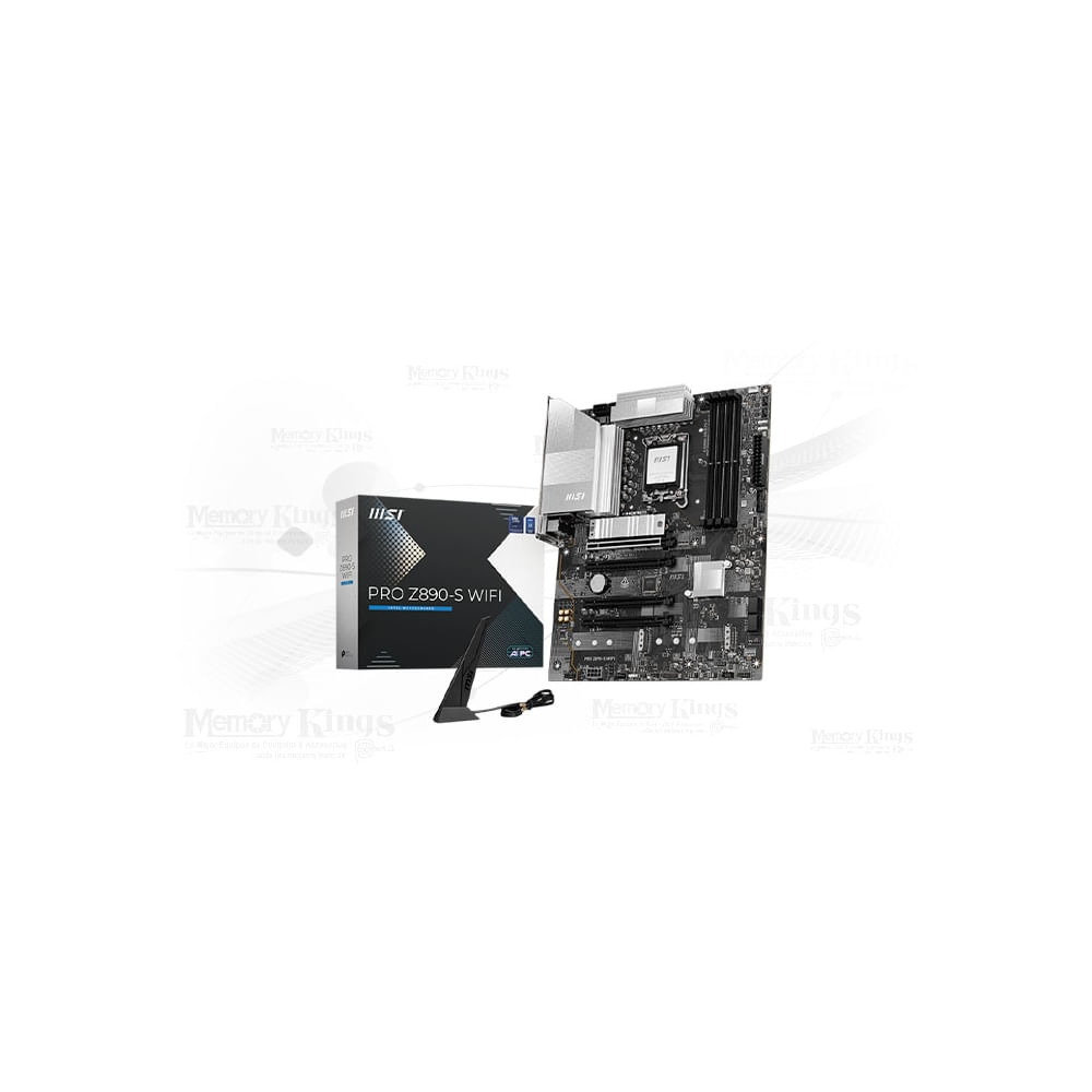 Placa Base Msi Pro Z890-S Wifi, Chipset Intel Z890, Lga 1851, Atx, Hdmi Y Dp, Ideal Para Gaming