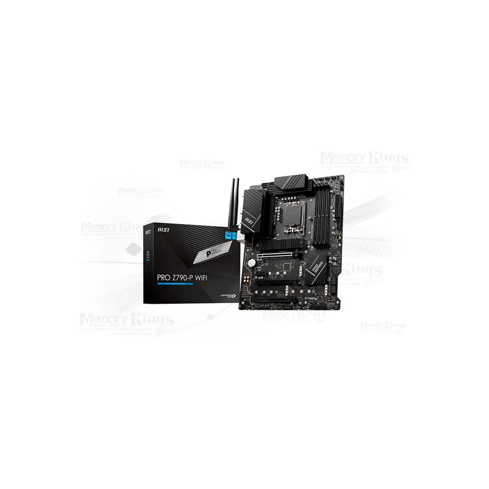 Motherboard Msi Pro Z790-P Wifi Atx, Chipset Intel Z790, Lga1700, Conectividad Wifi Avanzada