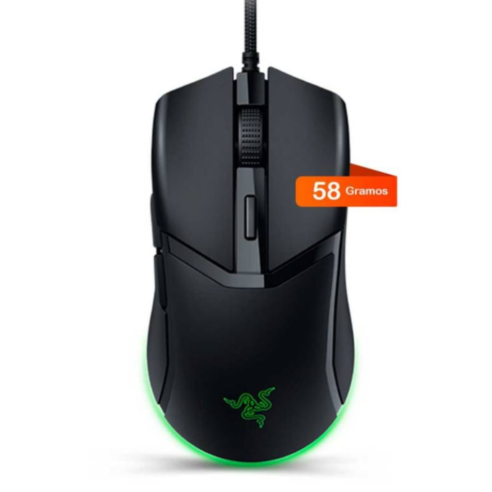 Mouse Gamer Razer Cobra Alambrico 8500 DPI Optico conexión USB