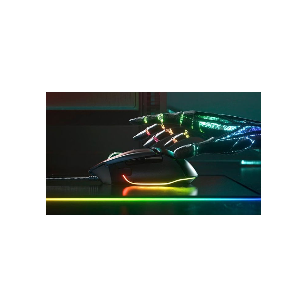 Razer Basilisk V3 Ratón Ergonómico Para Diestros, Óptico, 11 Botones,