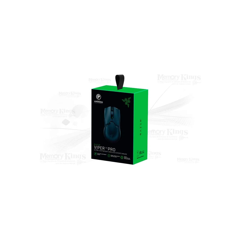 Mouse Gaming Razer Viper V2 Pro Wireless 30K Dpi Negro Con Conexión Us