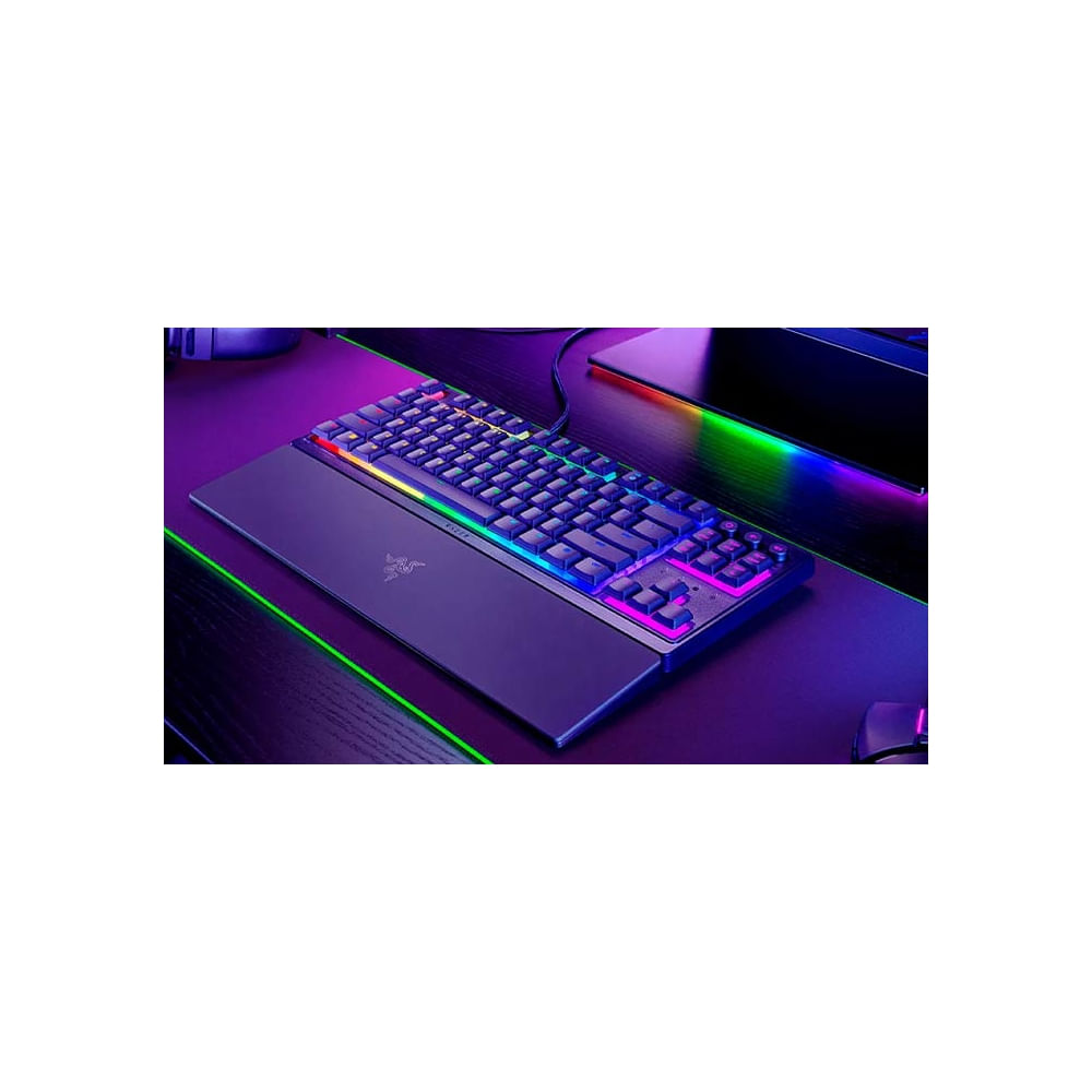 Teclado Razer Ornata V3 Tkl Chroma - Gaming, Compacto, Retroiluminació