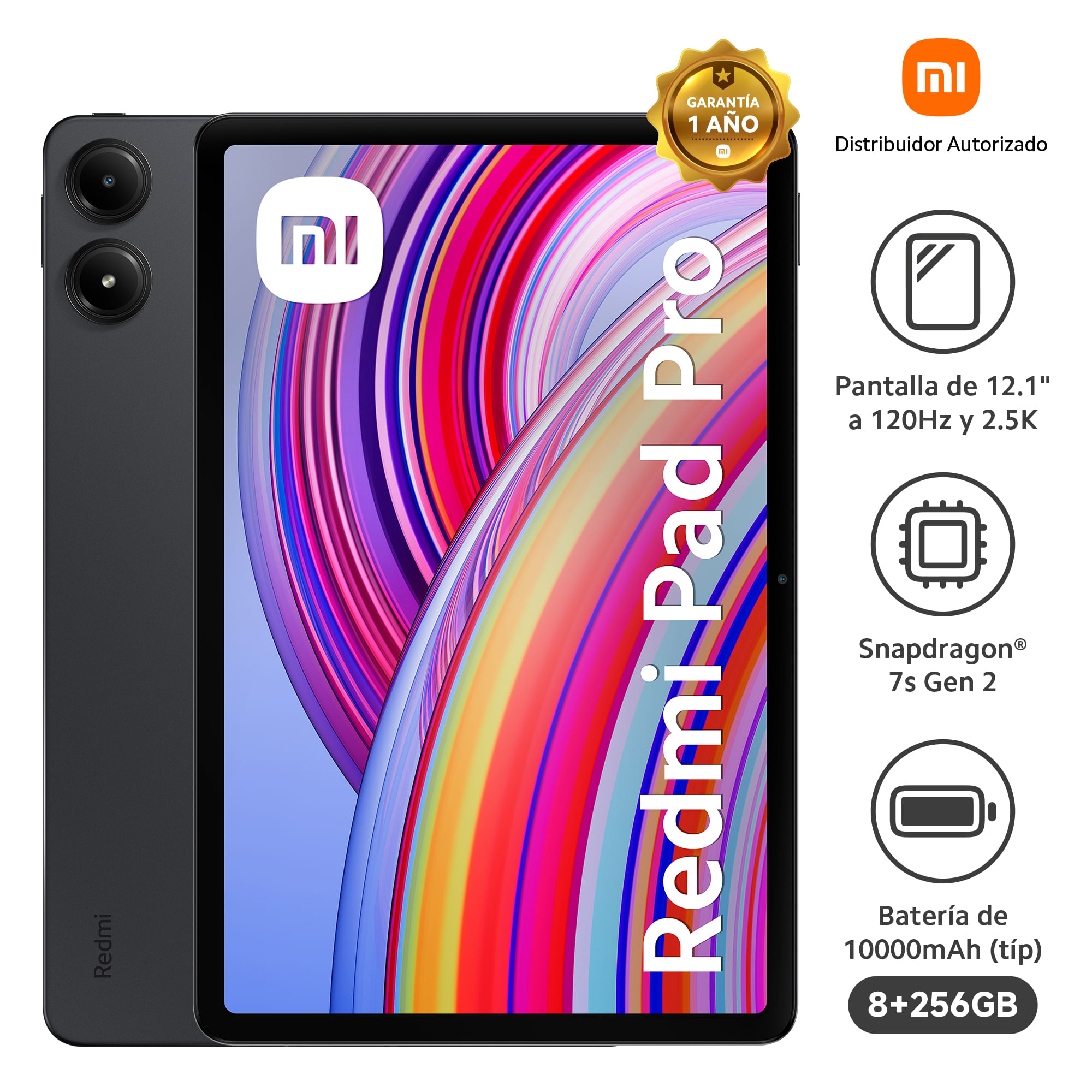 Tablet XIAOMI Redmi Pad PRO 12'' 8GB 256GB Gris