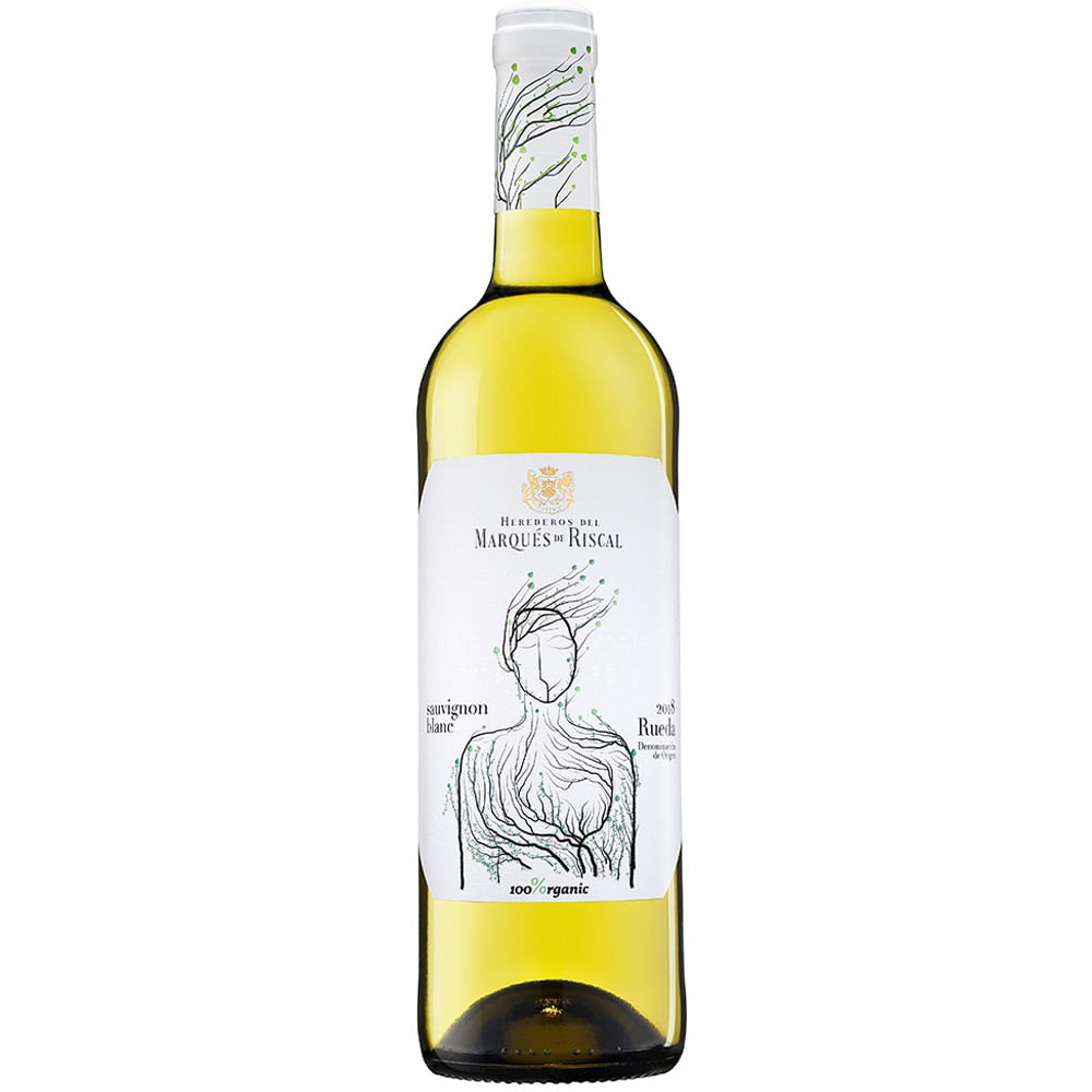 Vino Blanco HEREDEROS DEL MARQUES DE RISCAL Sauvignon Blanc Orgánico Botella 750ml