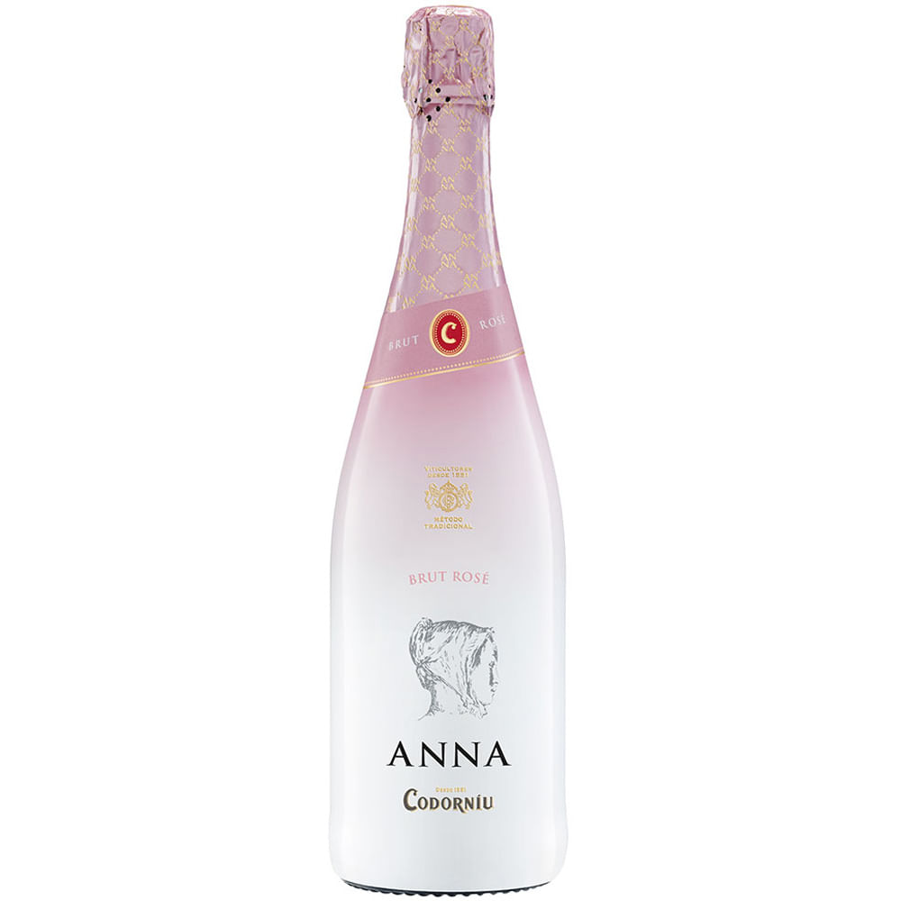 Cava ANNA DE CODORNÍU Brut Rosé Botella 750 ml