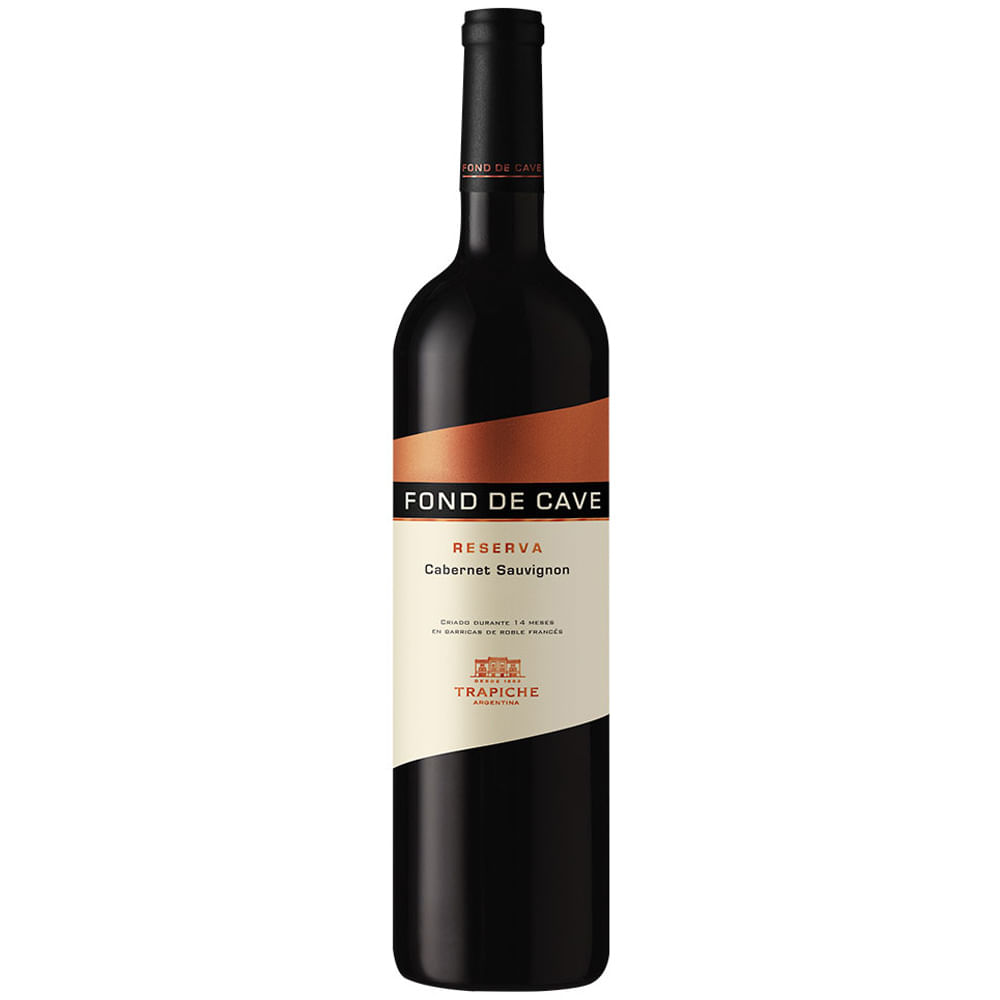 Vino Tinto TRAPICHE Fond de Cave Reserva Cabernet Sauvignon Botella 750ml