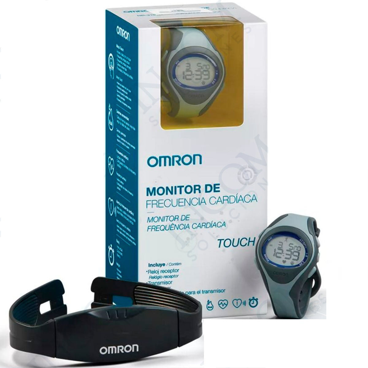 Monitor Omron de Frecuencia Cardíaca Modelo Touch HR-310LA