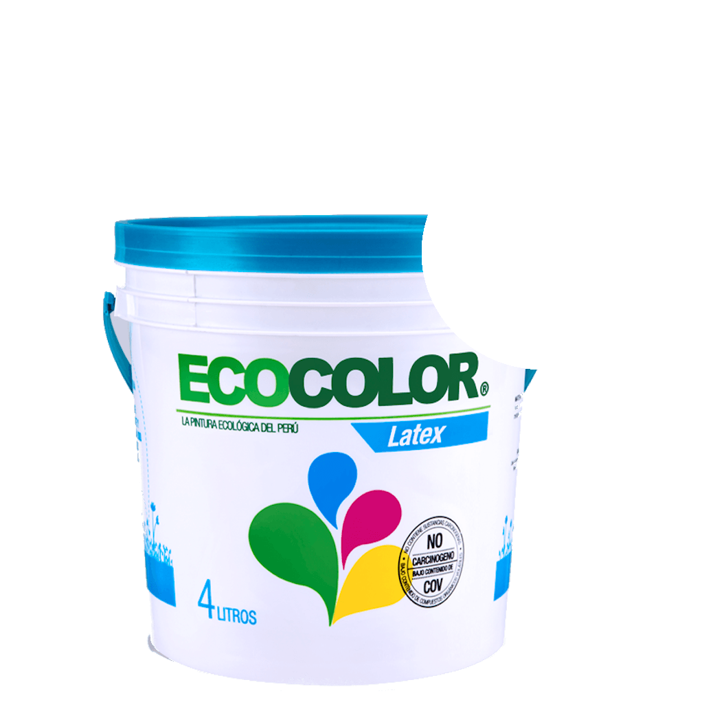 Pintura Ecológica Eco Latex 4Lts Blanco