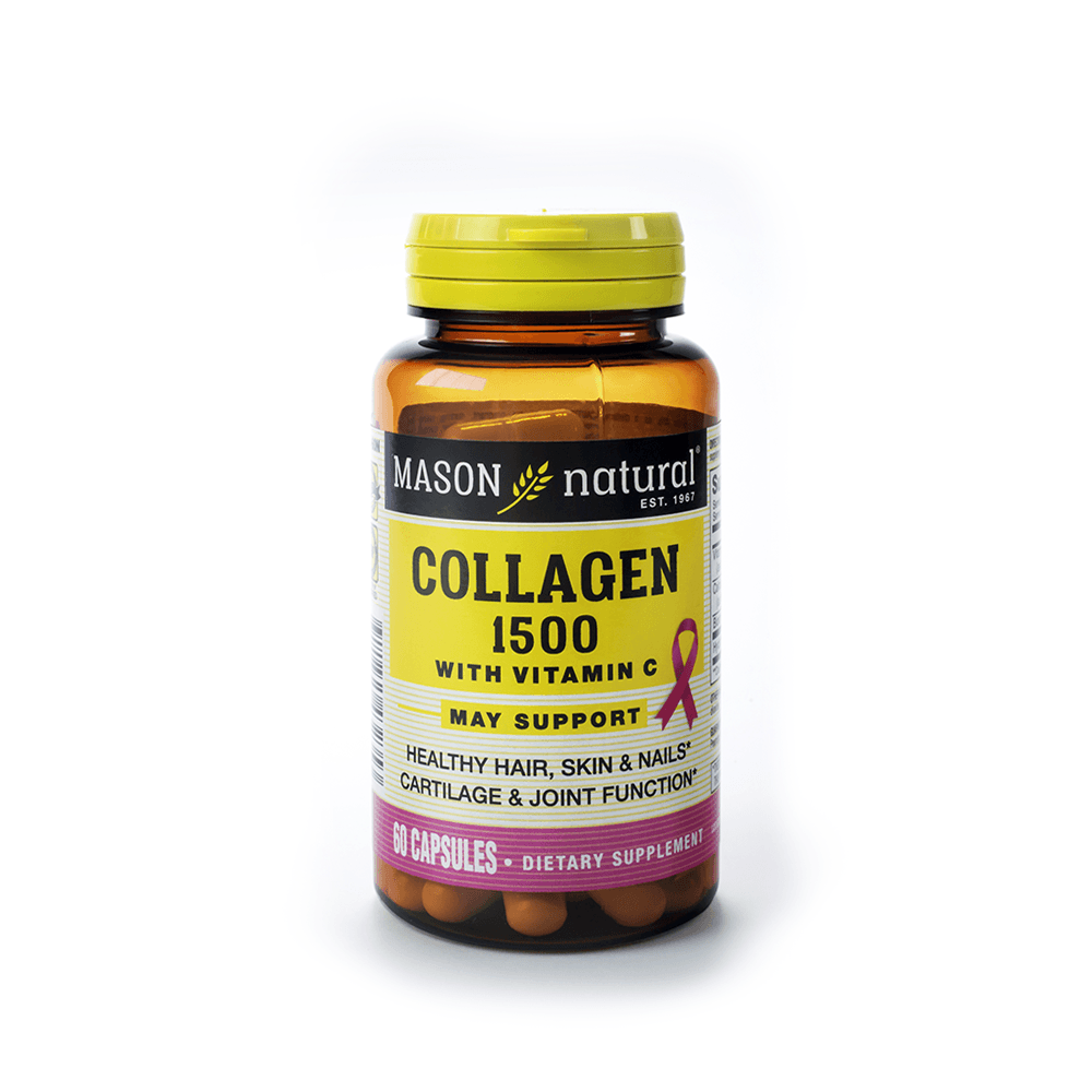 Colágeno 1500 Plus + Biotina Y Vitamina C Mason Natural 60 Cápsulas