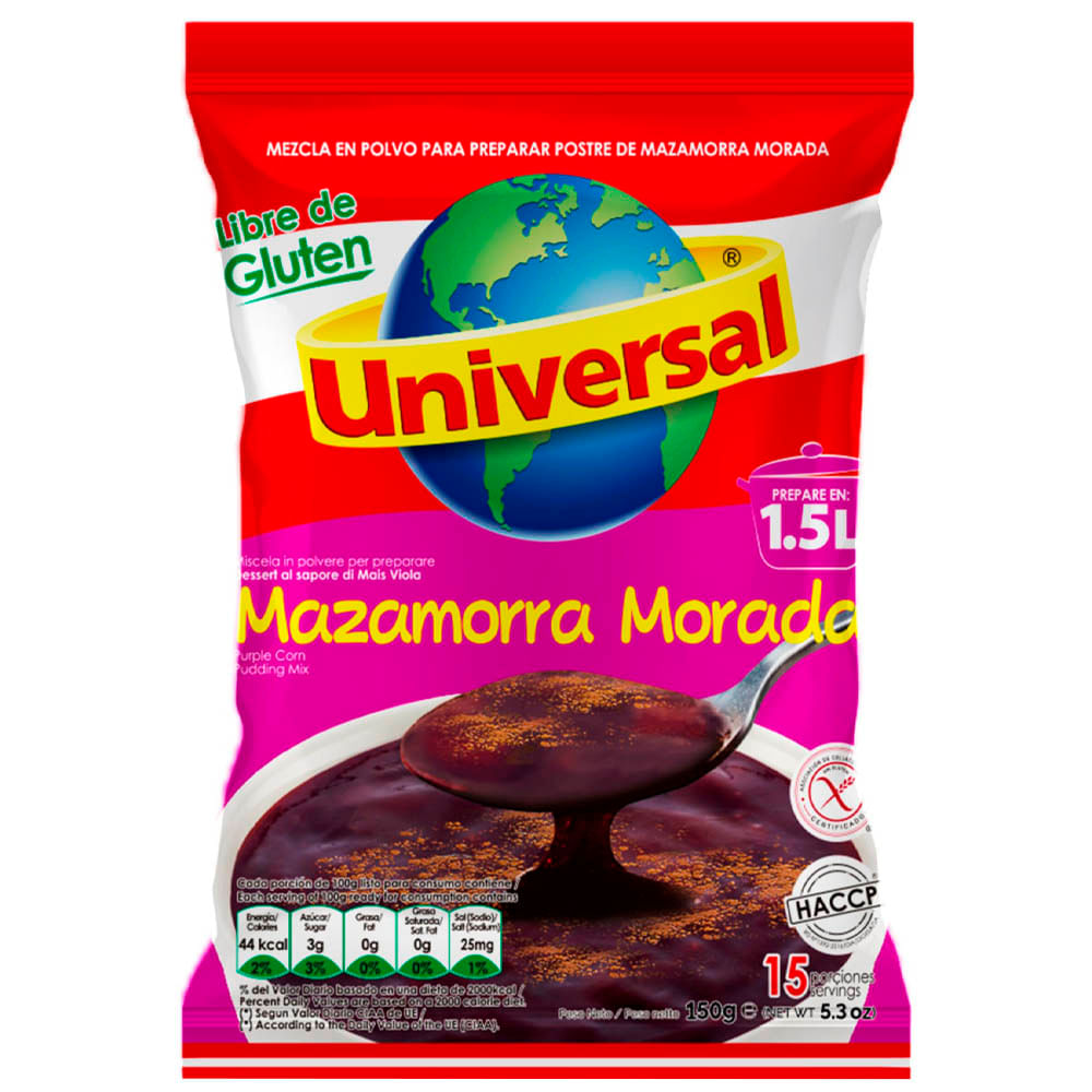 Mazamorra Morada UNIVERSAL Bolsa 150g