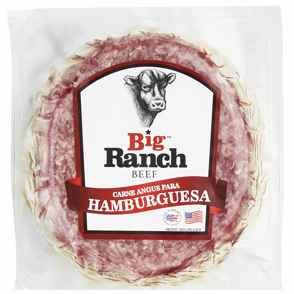 Carne Angus para Hamburguesa BIG RANCH