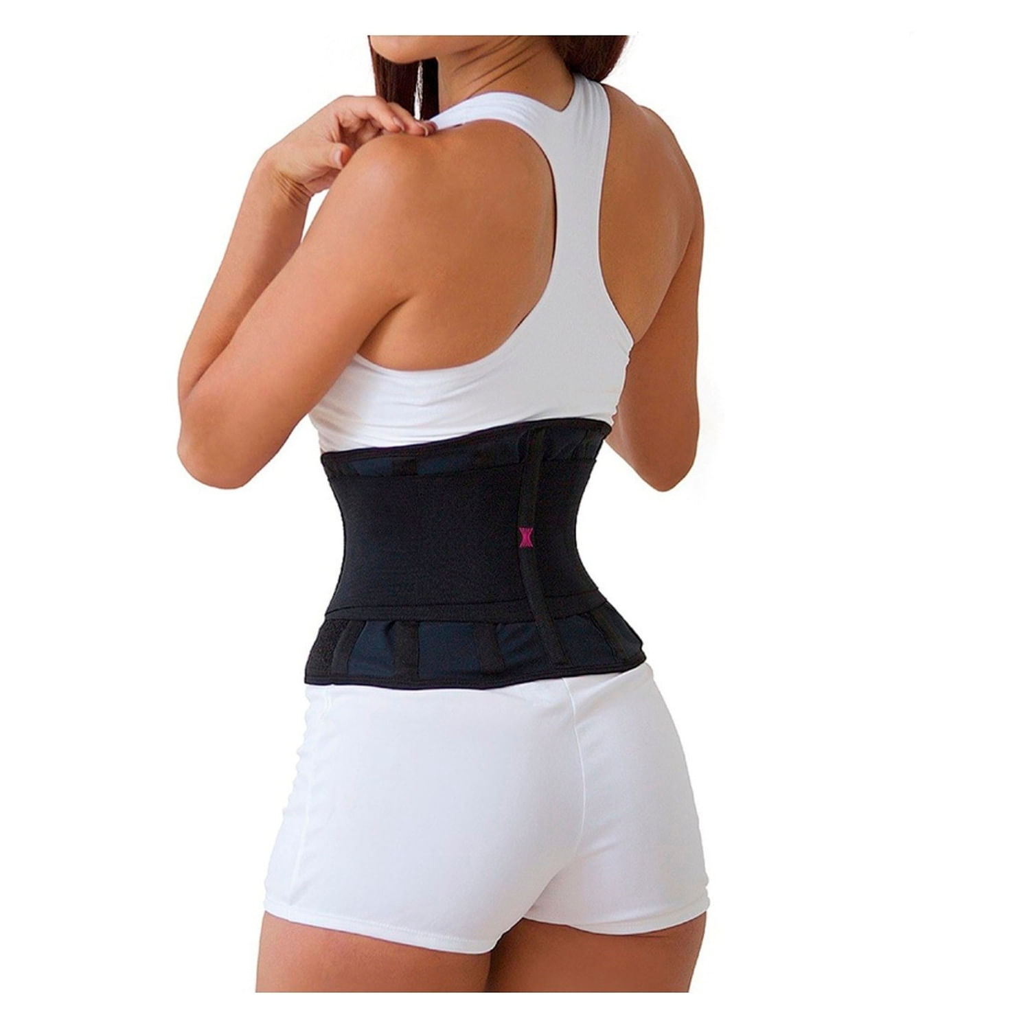 Faja Reductora Cintura Avispa Modeladora Unisex -Negro Sport Fitness - XL