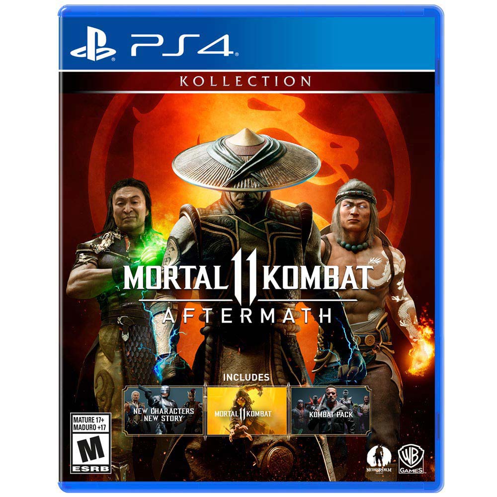 Juego de Pelea PS4 Mortal Kombat 11 Aftermath