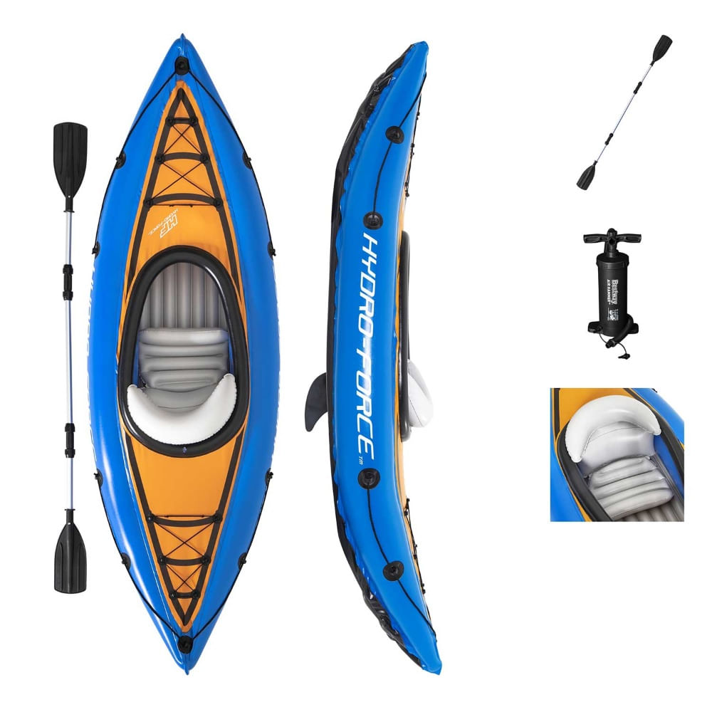 Kayak Inflable Cove Champion 275X81cm Bestway