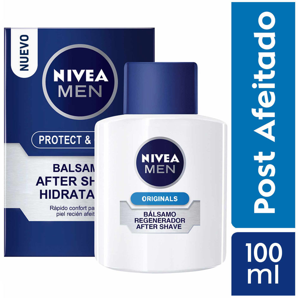 Bálsamo After shave NIVEA Men Protect & Care - Frasco 100ml