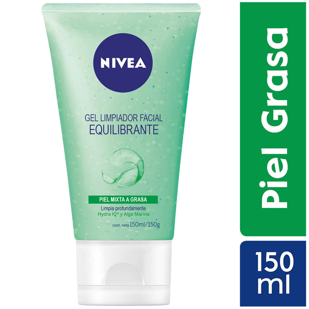 Gel Limpiador Equilibrante NIVEA Piel Grasa - Tubo 150ml