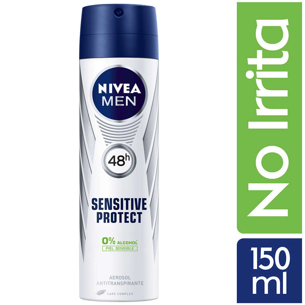 Desodorante para hombre Spray NIVEA Sensitive Protect - Frasco 150ml