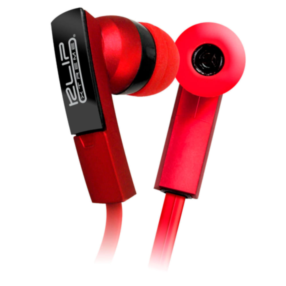 Audífonos Klip Xtreme BeatBuds Estéreo Premium Control Micrófono Rojo KHS-220
