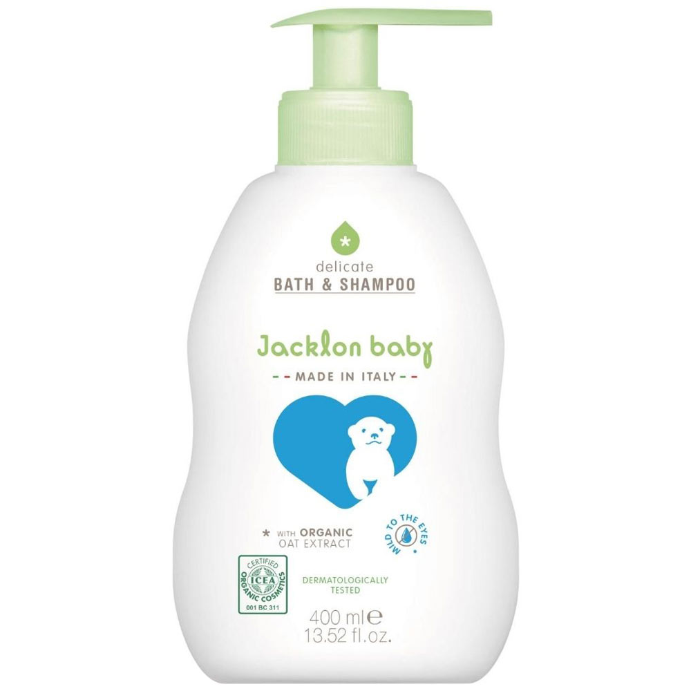 Baño & Shampoo Líquido JACKLON BABY Botella 400ml