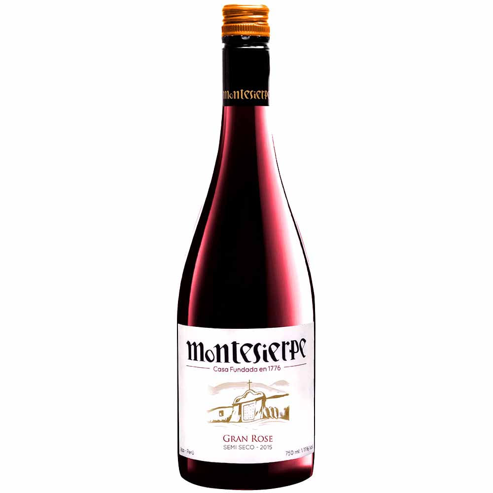 Vino Rosé MONTESIERPE Semi Seco Botella 750ml