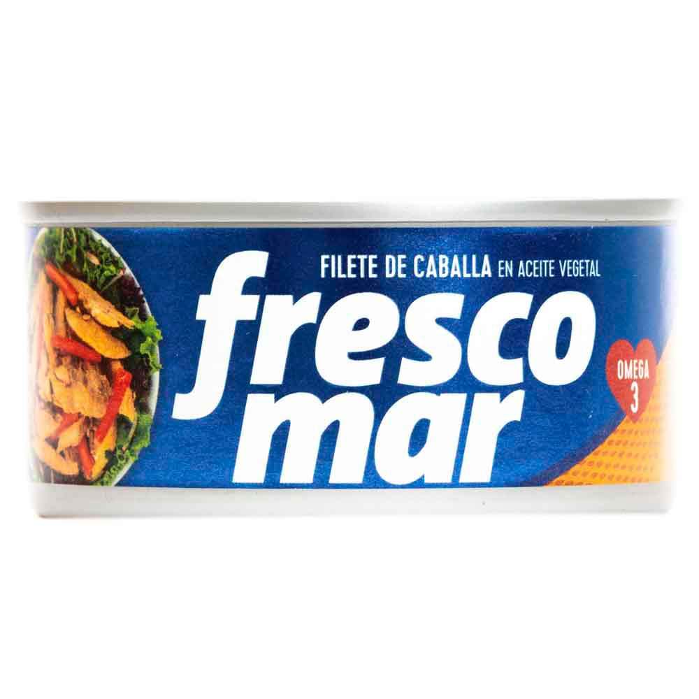 Filete de Caballa FRESCOMAR Aceite Vegetal Lata 170g