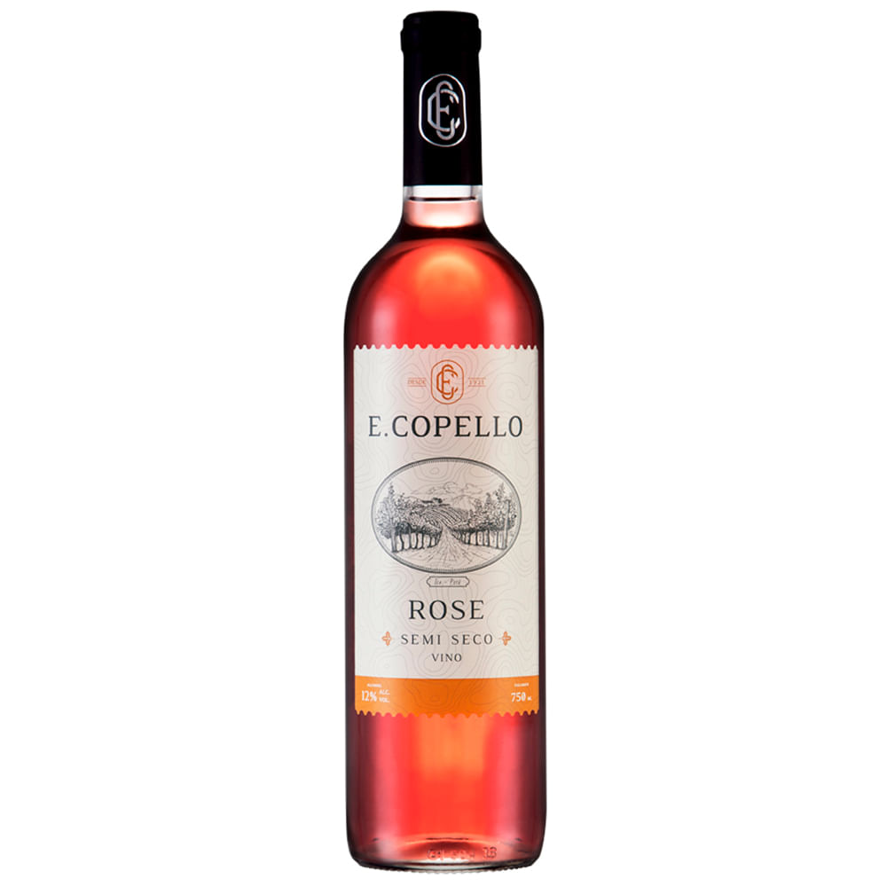 Vino Rosé E. COPELLO Semi Seco Botella 750ml
