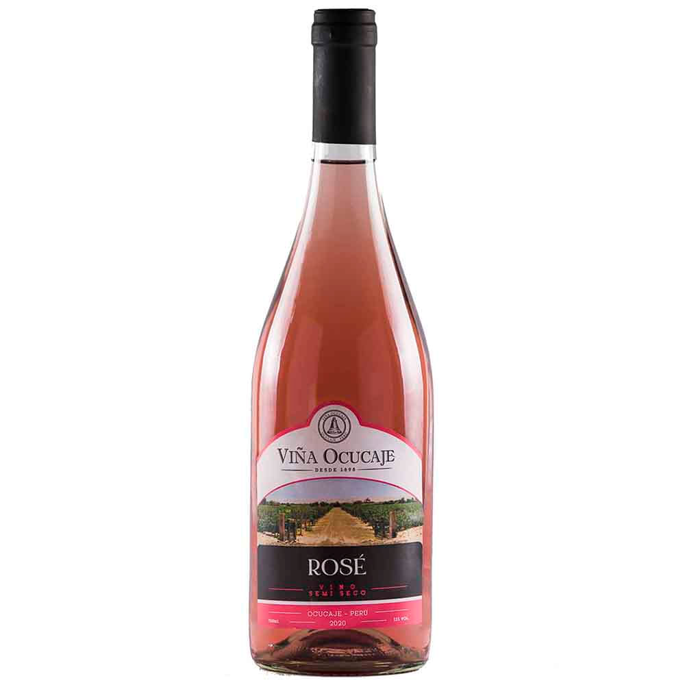 Vino Rosé OCUCAJE Semi Seco Botella 750ml