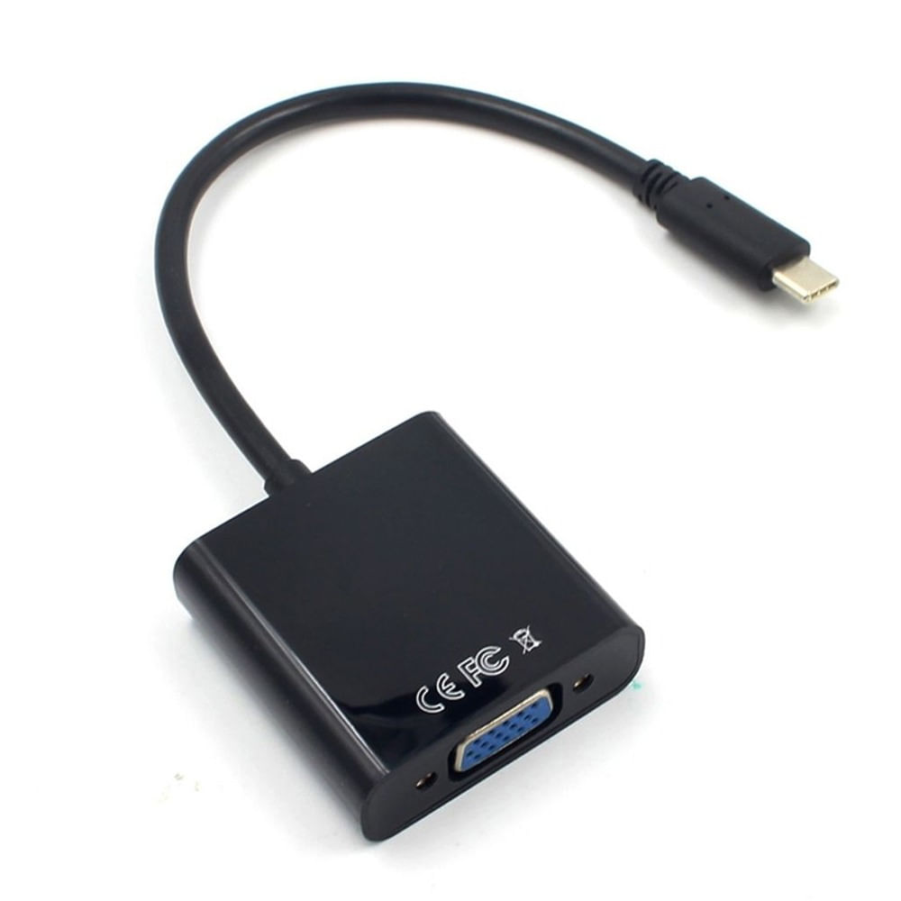 Convertidor Usb 3.1 Tipo C a VGA Adaptador Mac Video