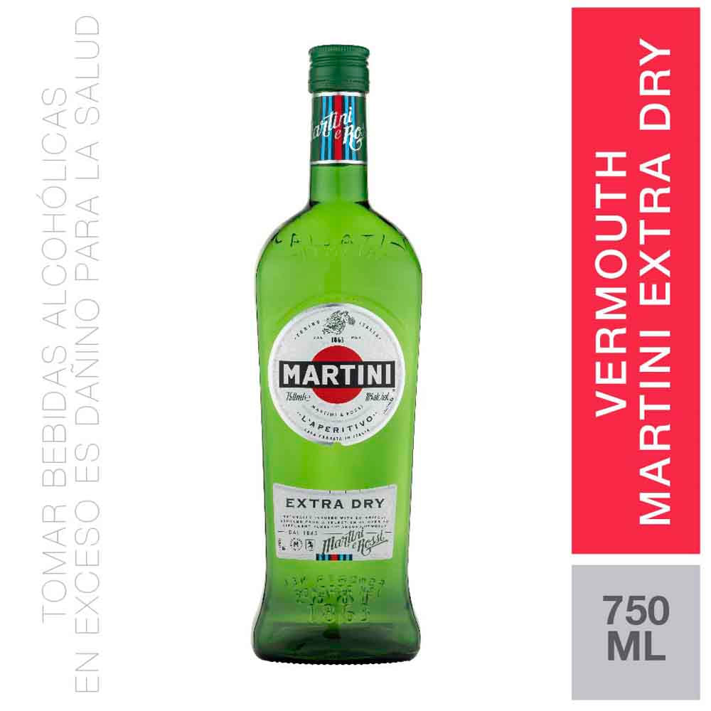 Vermouth MARTINI Extra Dry Botella 750ml