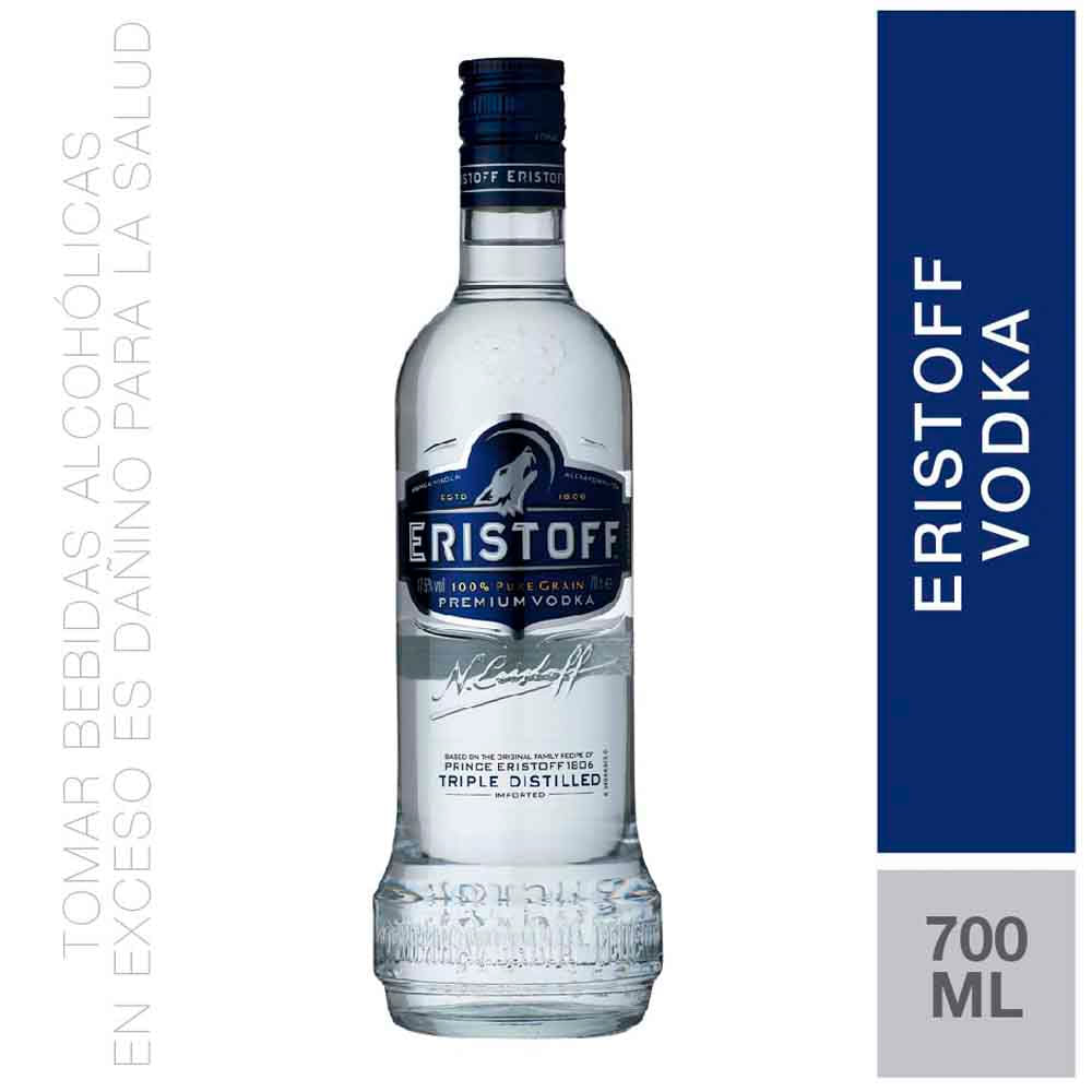 Vodka ERISTOFF Original Botella 700ml