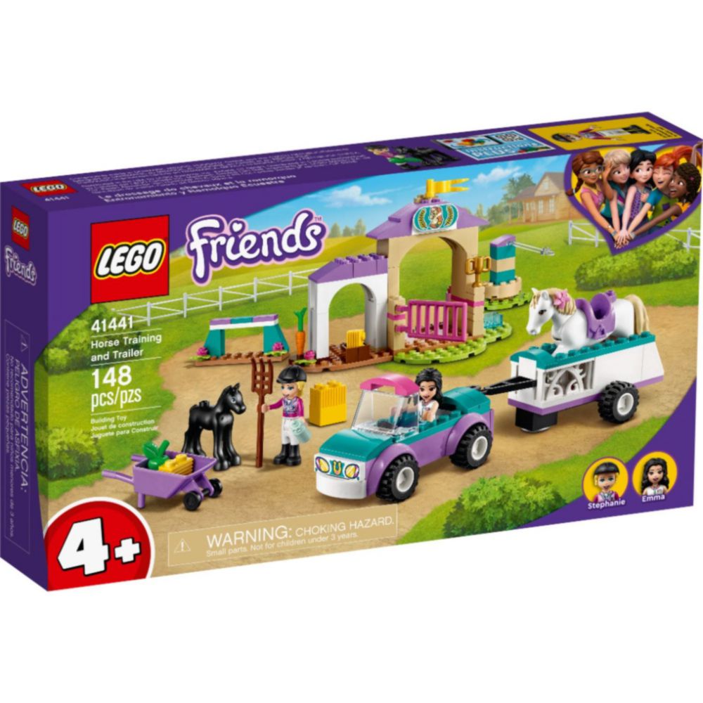 Lego Entrenam Y Remolque Ecuest Friends 41441