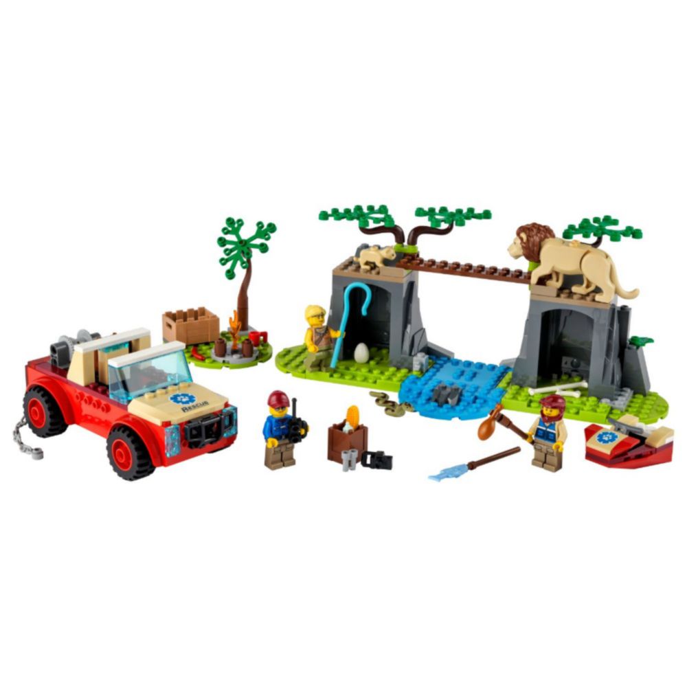 Lego Rescate De La Fauna Salvaje L.City 60301