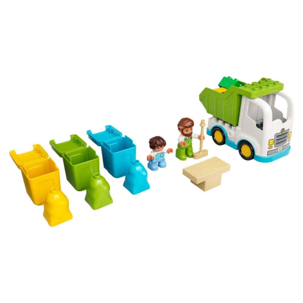Lego Camión Residuos Y Reciclaje Duplo 10945