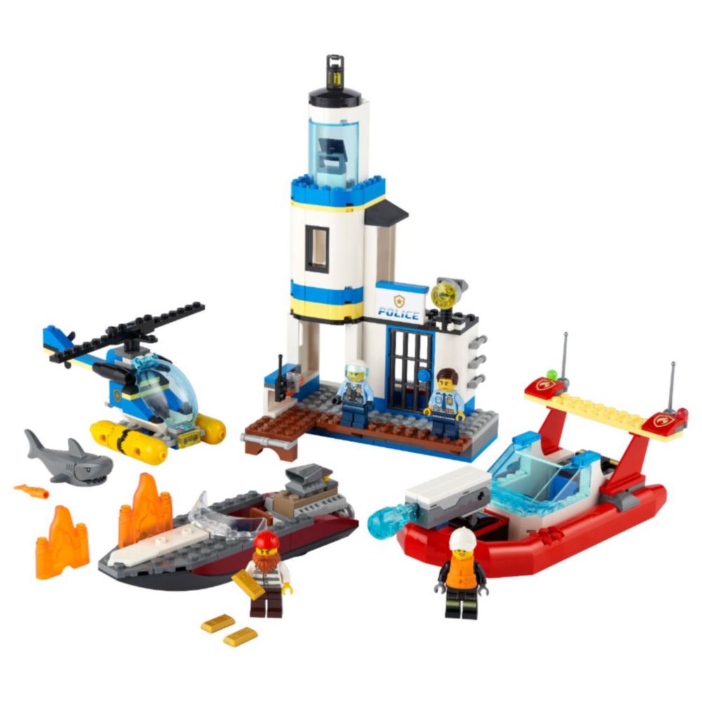 Lego Policías Y Bomberos L.City 60308