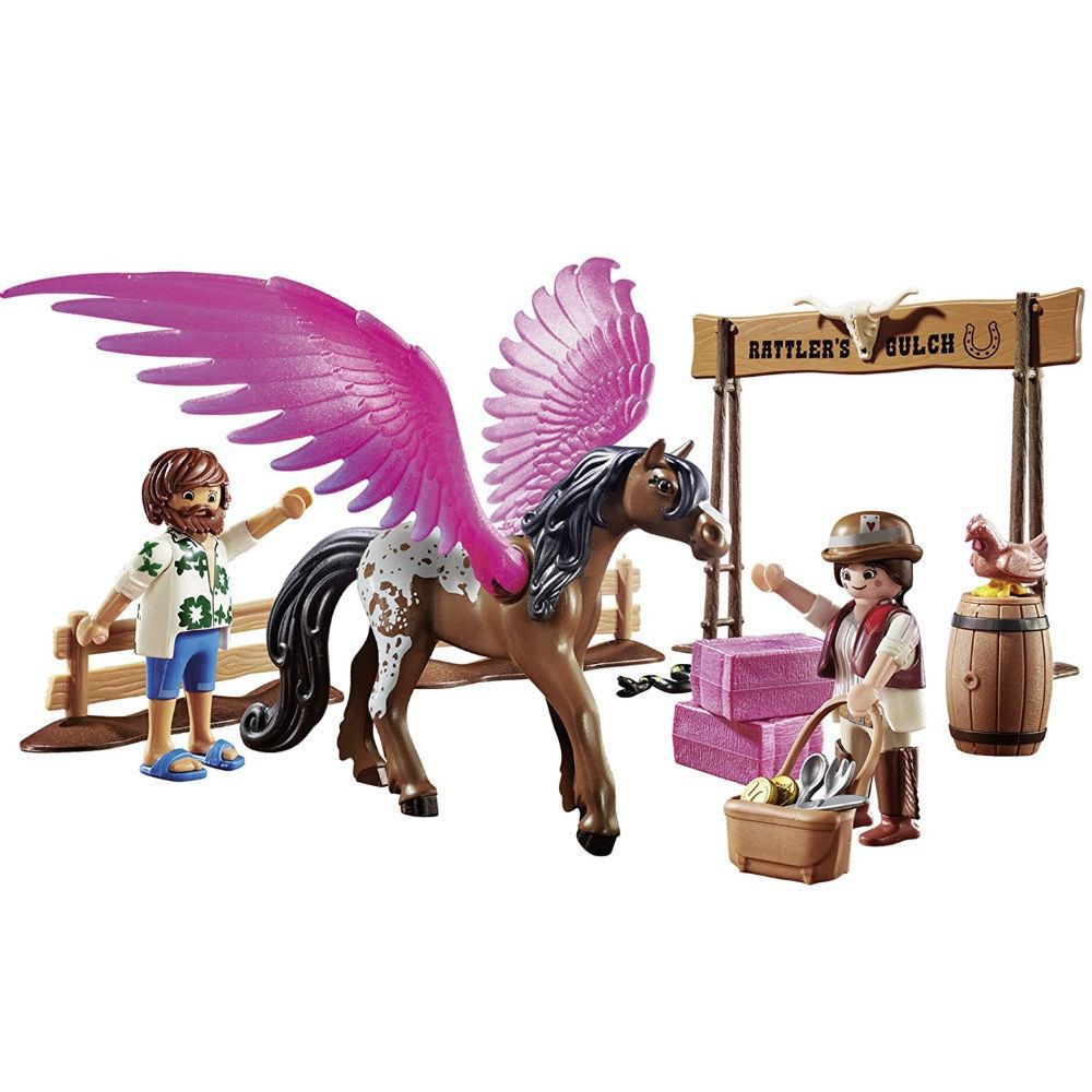 Playmobil Movie Marla. Del Y Pegaso