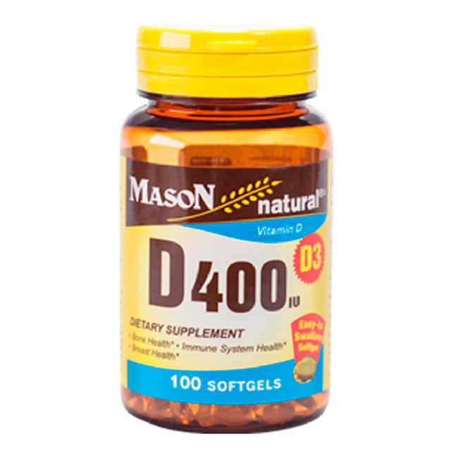 Vitamina D 400 UI Mason Natural