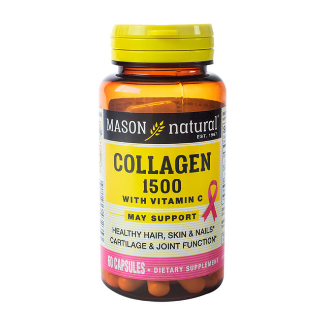 Collagen 1500 Plus Biotin & Vitamina C Cápsulas - Frasco 60 UN